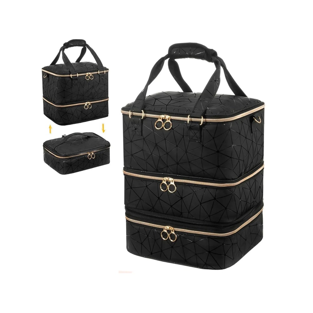 Three Layer Nail Polish Storage Bag 7