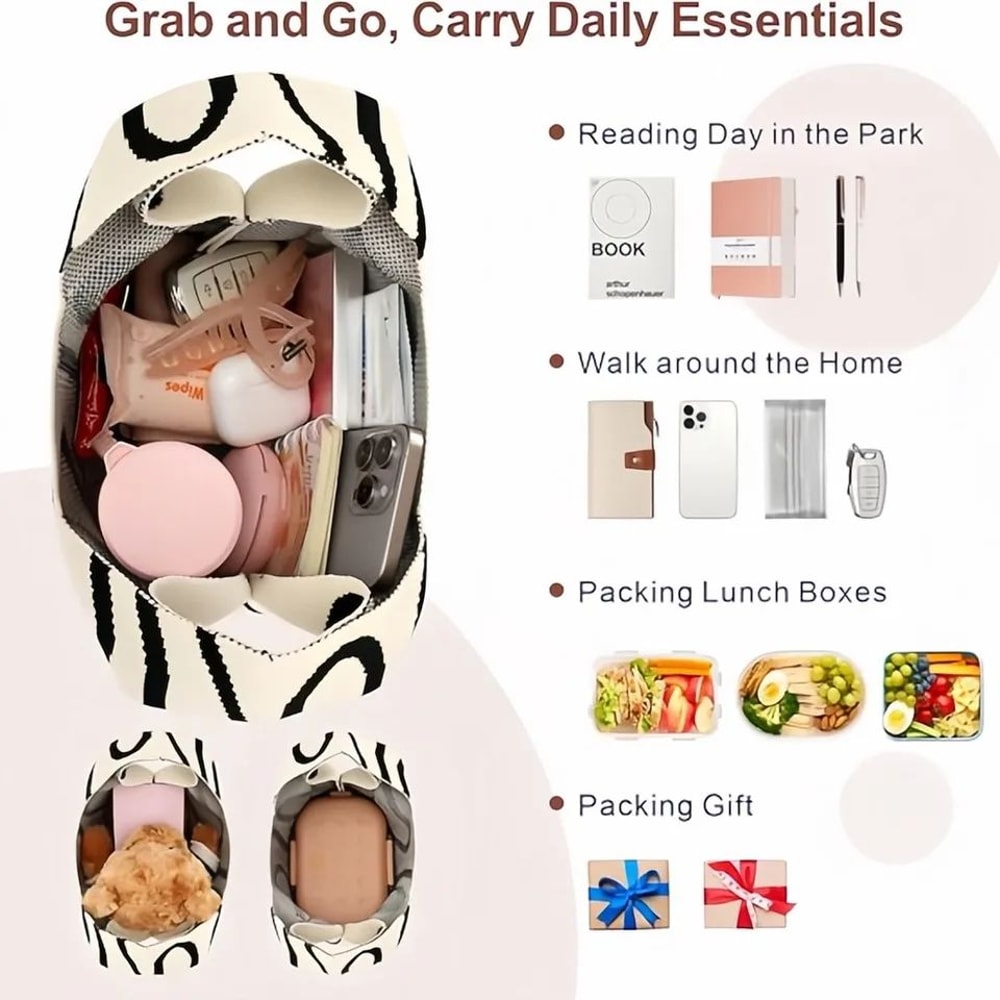 Knitted Yarn Bucket Handbag 3