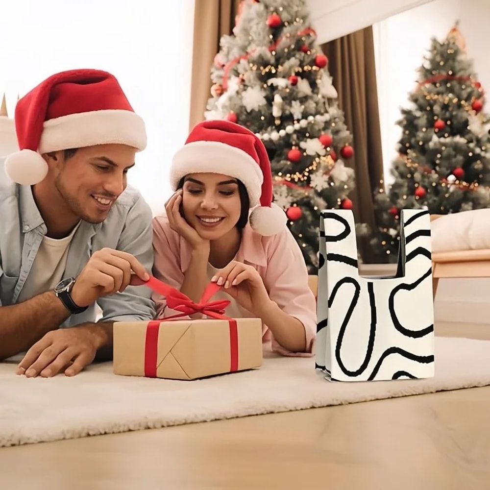 Knitted Yarn Bucket Handbag 6