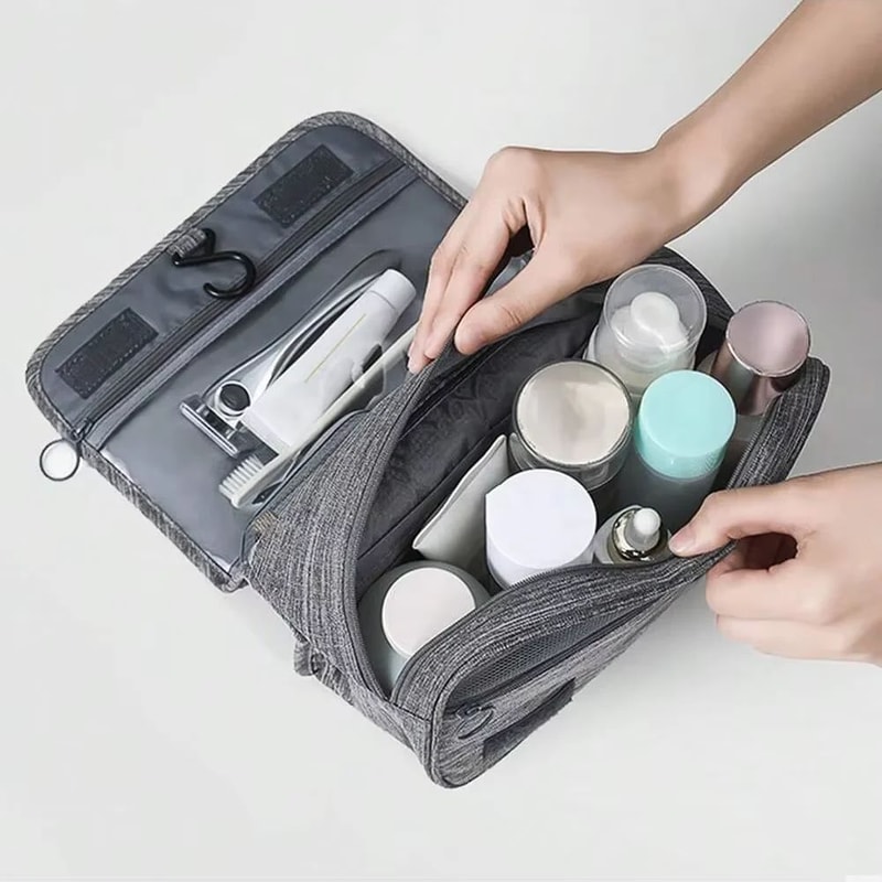 Foldable Hanging Toiletry Organizer Bag 4