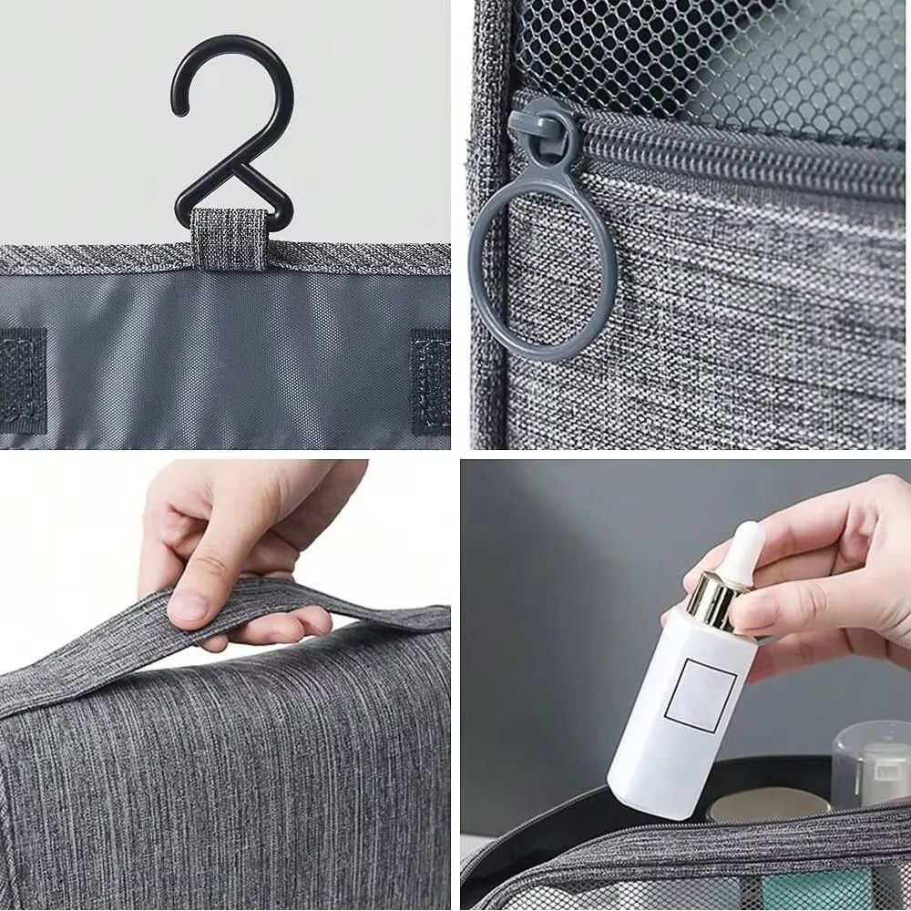 Foldable Hanging Toiletry Organizer Bag 5