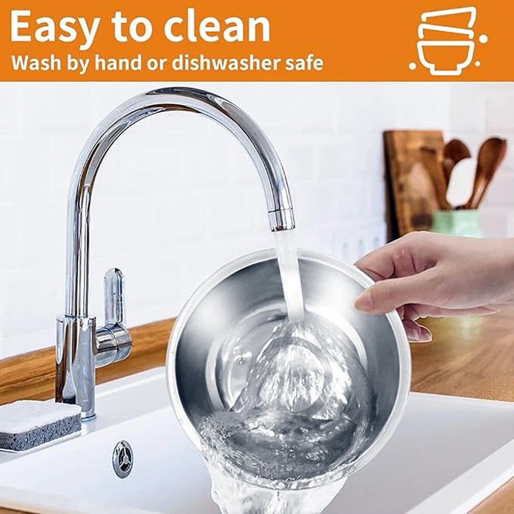 Stainless Steel Double Pet Feeding Bowl 5