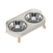Stainless Steel Double Pet Feeding Bowl 10