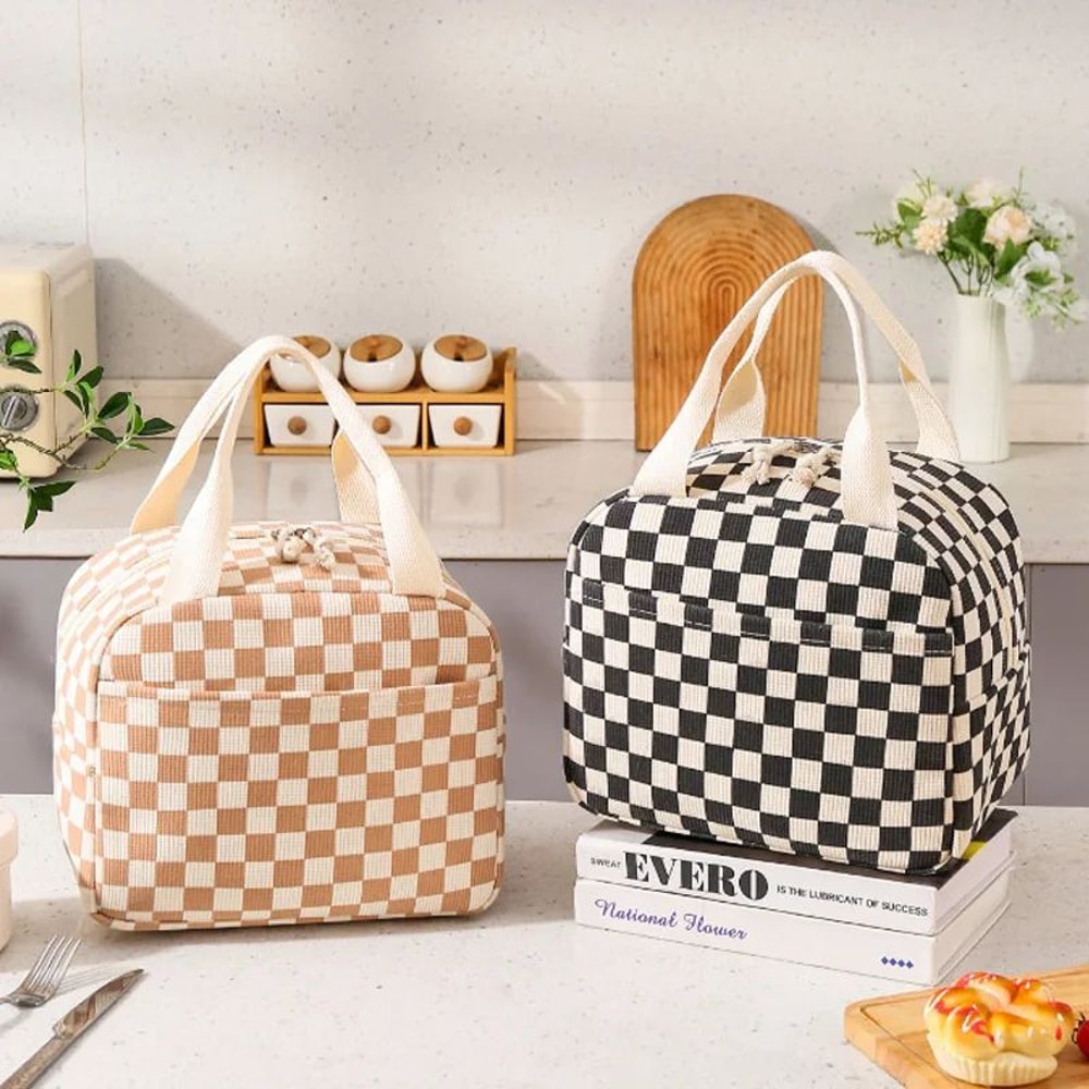 Corduroy Insulated Lunch Bag 3