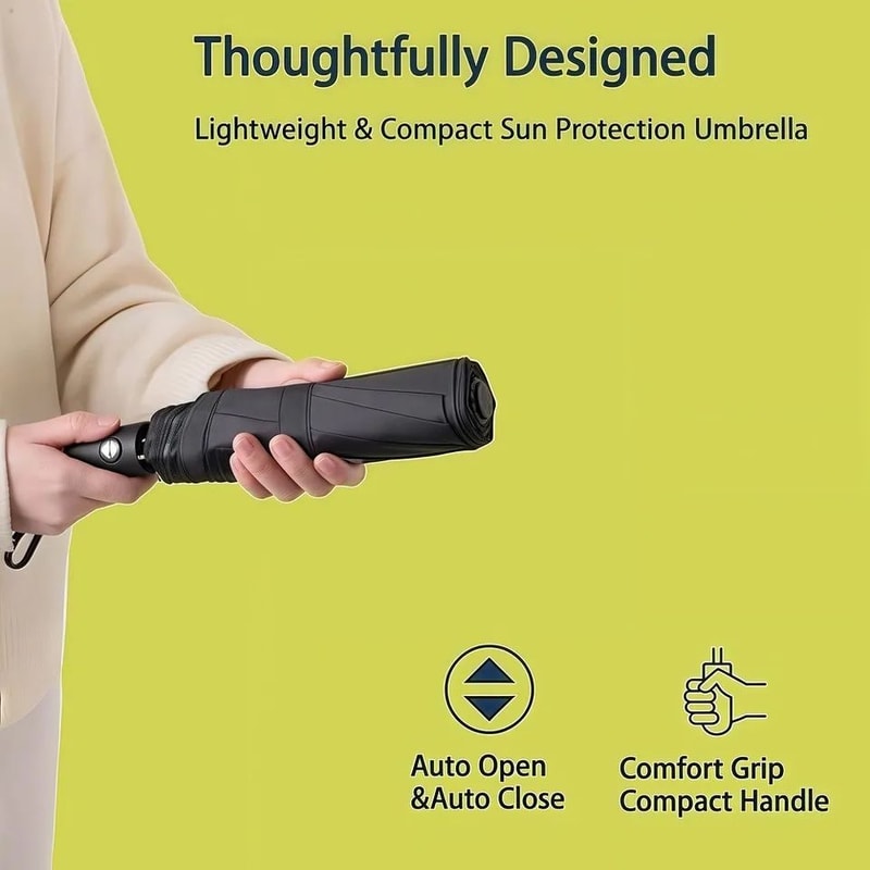 Automatic UV Protection Folding Umbrella 5