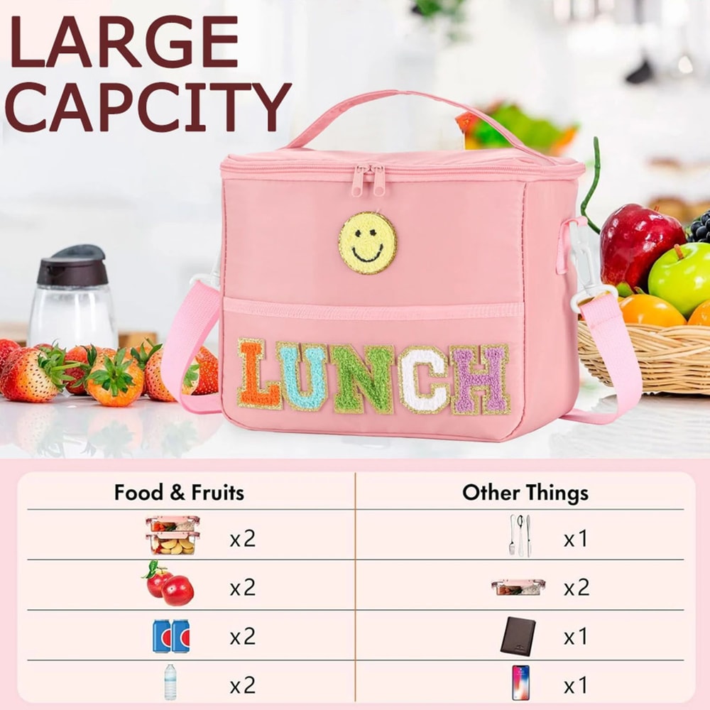 Embroidered Picnic Crossbody Travel Bag 5