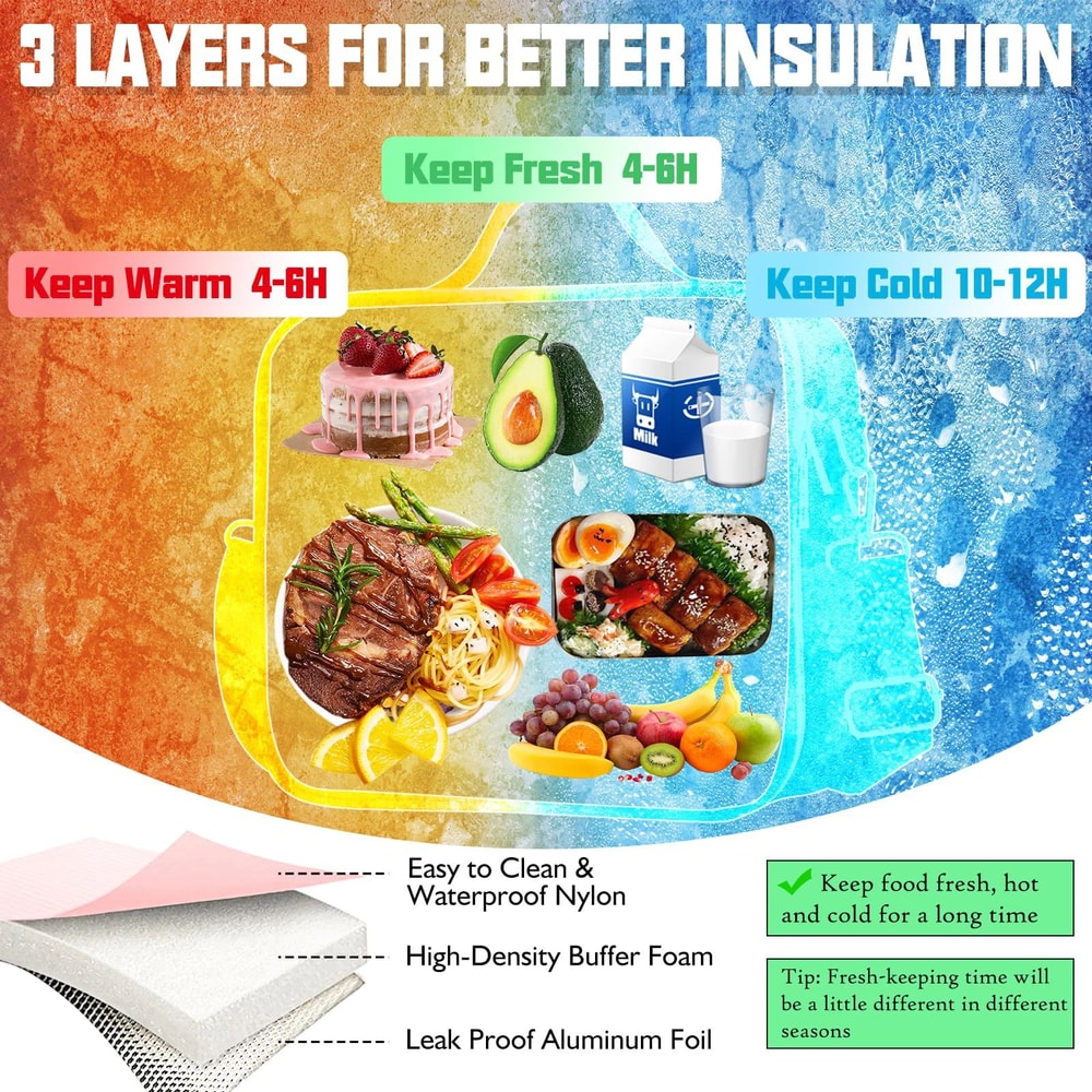 Embroidered Picnic Crossbody Travel Bag 8