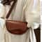 Vintage Saddle Crossbody Shoulder Bag 0