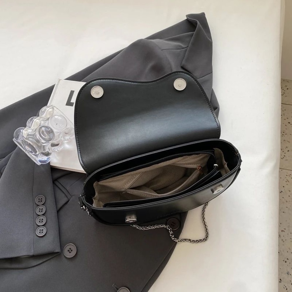 Vintage Saddle Crossbody Shoulder Bag 7