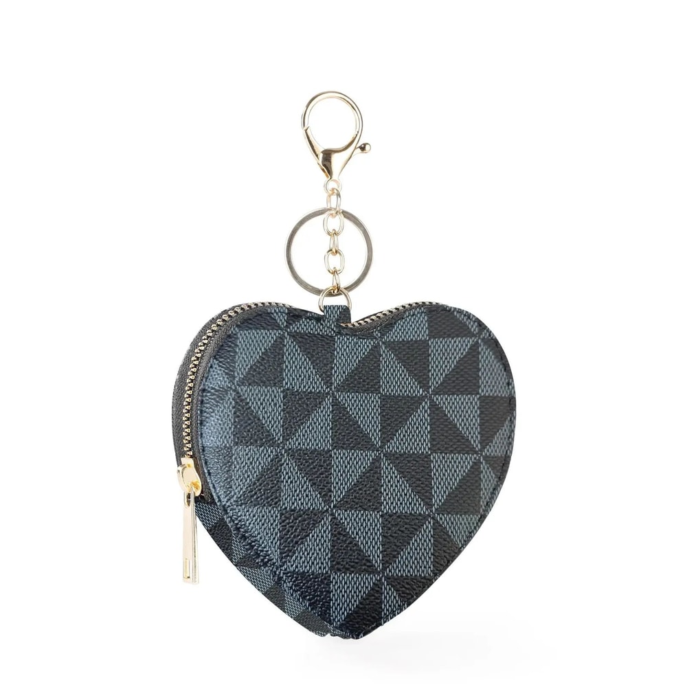 Heart Shape Leather Coin Pouch 8