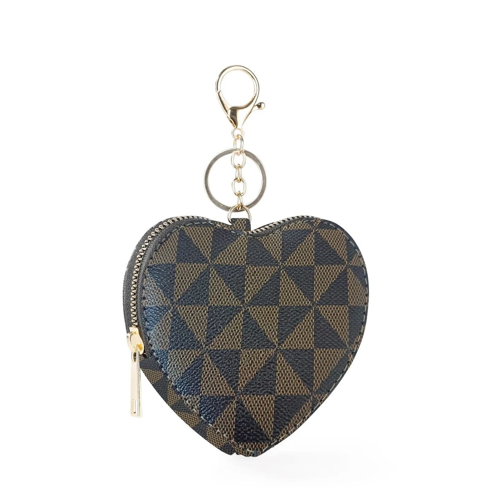 Heart Shape Leather Coin Pouch 9