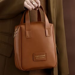 pu waterproof makeup organizer bag