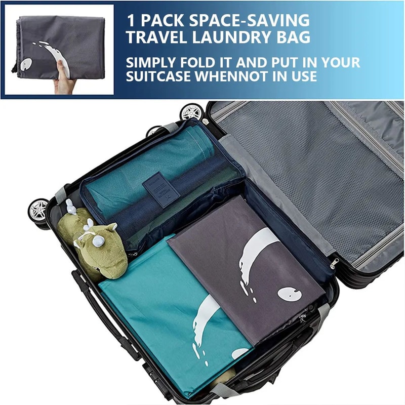 Foldable Travel Laundry Storage Bag 5