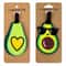 Avocado Silicone Luggage Tag 0