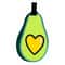 Avocado Silicone Luggage Tag 6