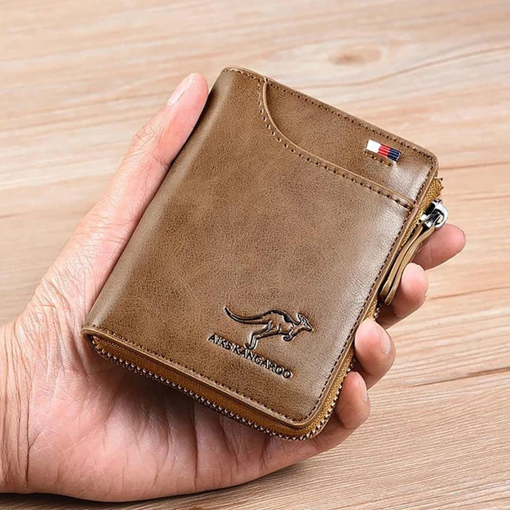 Leather RFID Business Card Wallet 3
