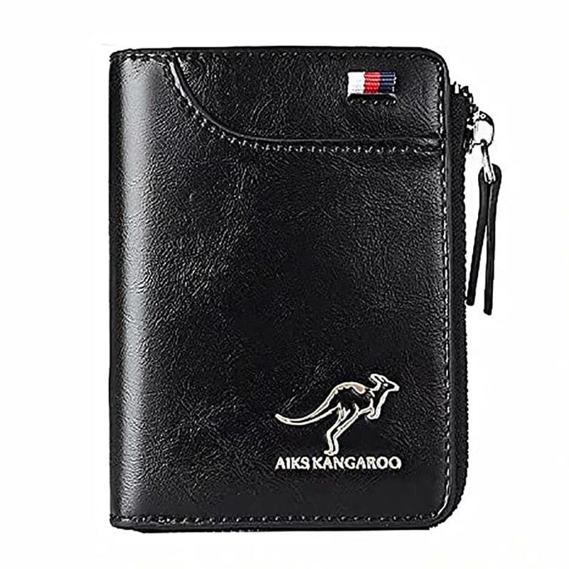 Leather RFID Business Card Wallet 8