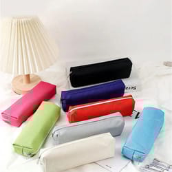 simple solid color pencil case