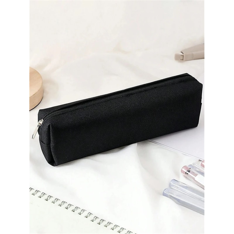 Simple Solid Color Pencil Case 2