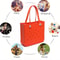 Lightweight Beach Grid Tote Bag 1
