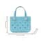 Lightweight Beach Grid Tote Bag 3