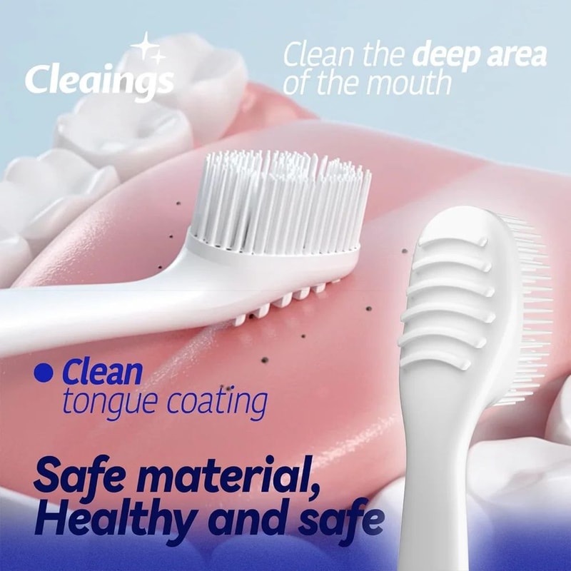 Mini Disposable Bubble Bead Toothbrush 3