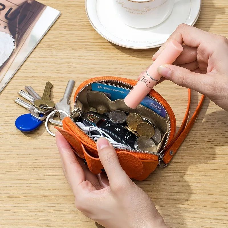 Elephant Leather Coin Purse Pendant 3