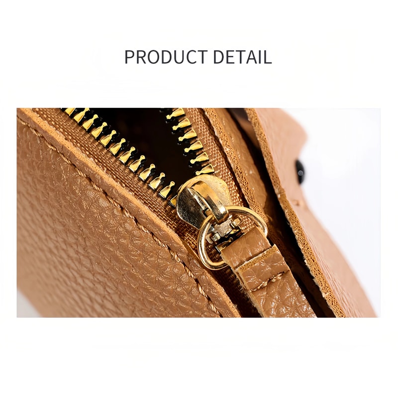 Elephant Leather Coin Purse Pendant 5