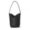 Womens Leather Bucket Tote Bag 8