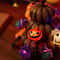 Halloween Pumpkin Bat LED Light String 3