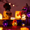 Halloween Pumpkin Bat LED Light String 4