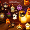 Halloween Pumpkin Bat LED Light String 8