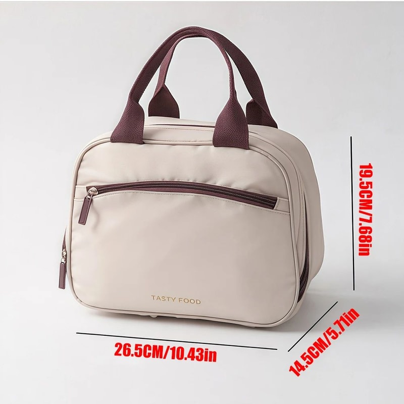 Insulated Lunch Box Tote Bag 1