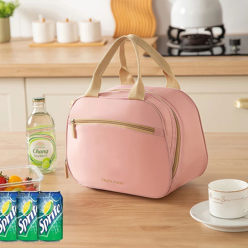 Insulated Lunch Box Tote Bag 8