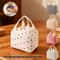 Corduroy Portable Insulated Lunch Bag 0