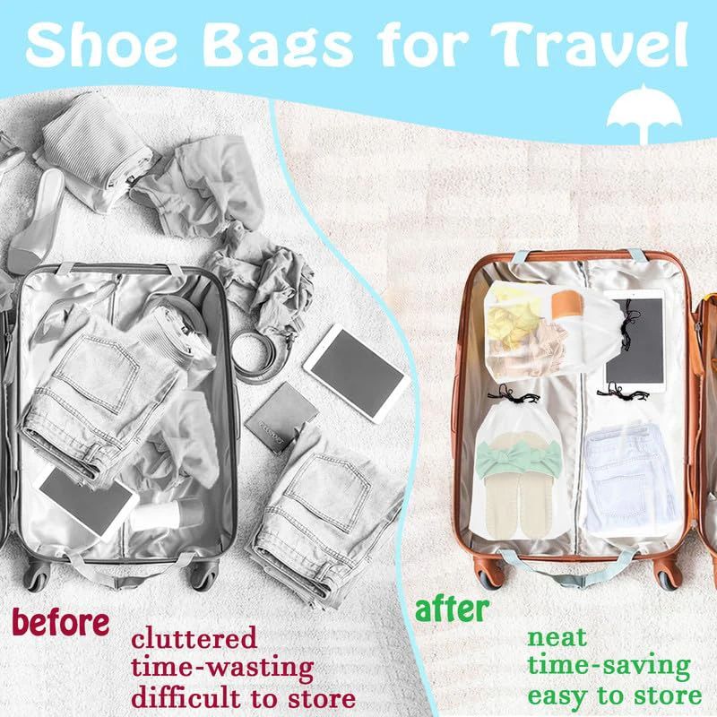 Waterproof Transparent Shoe Storage Bag 2