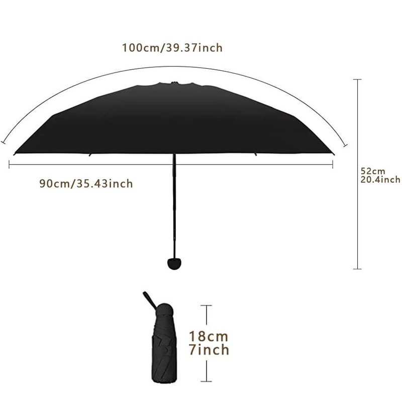 Mini Foldable UV Protection Sun Umbrella 3