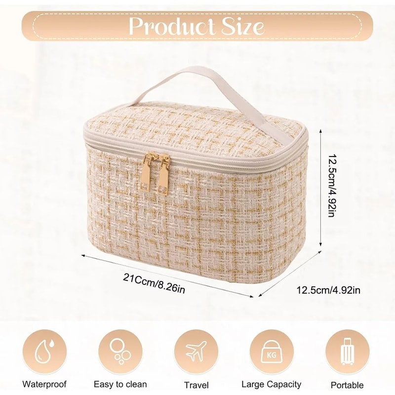 Large Capacity Travel Cosmetic Bag 1