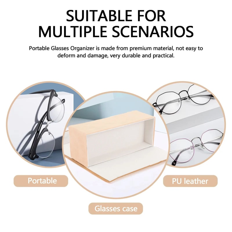 Double Layer Glasses Storage Case 2