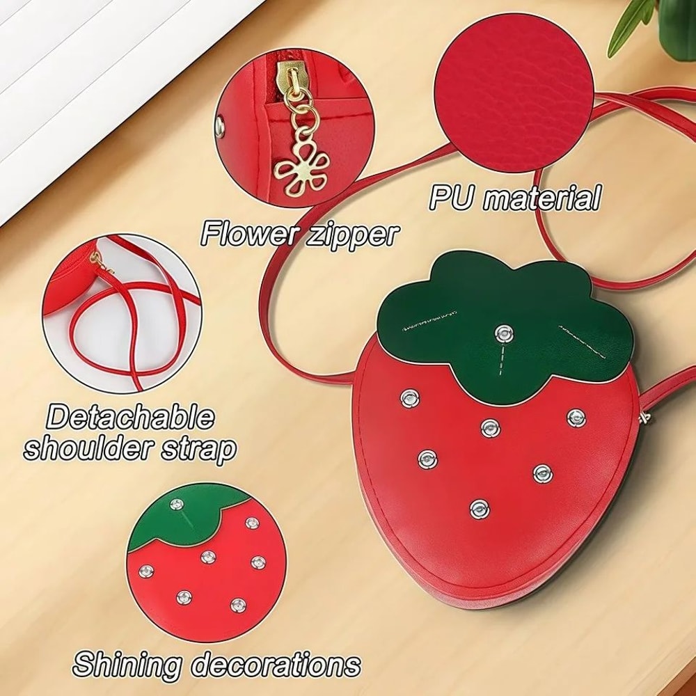 Strawberry Mini Crossbody Bag 1