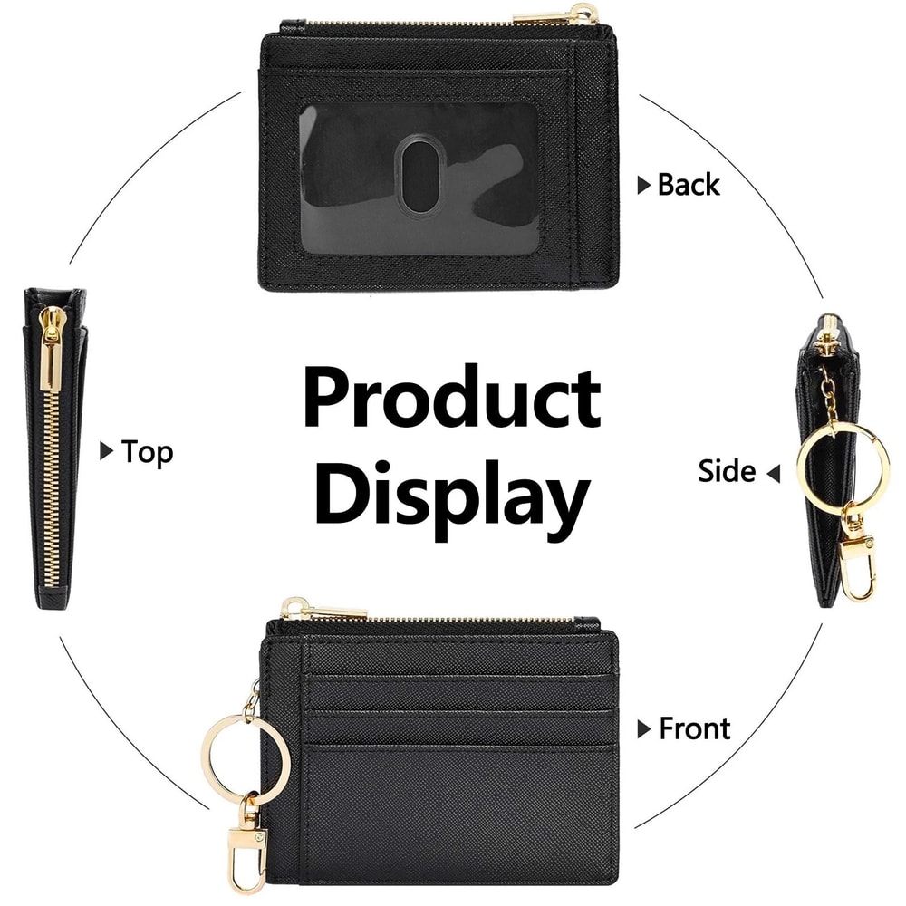 Leather Coin Purse Card Holder 3