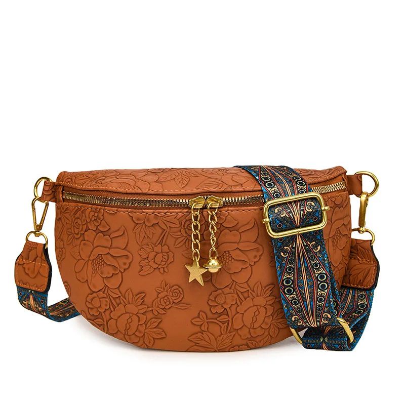 Large Capacity Women Chest Crossbody Bag 10