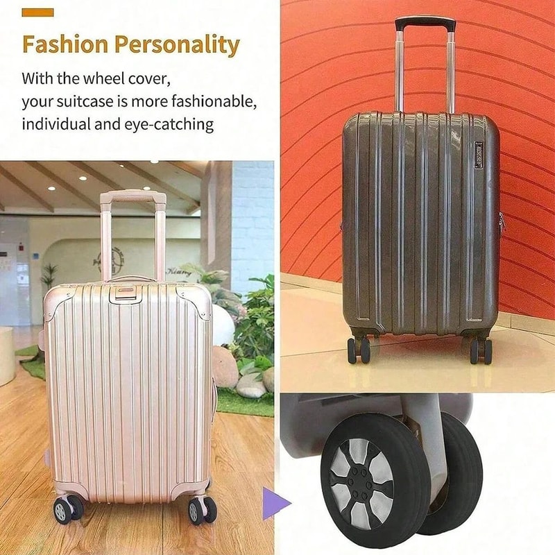 Silicone Luggage Wheel Protector Set 4