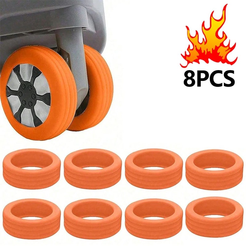 Silicone Luggage Wheel Protector Set 9