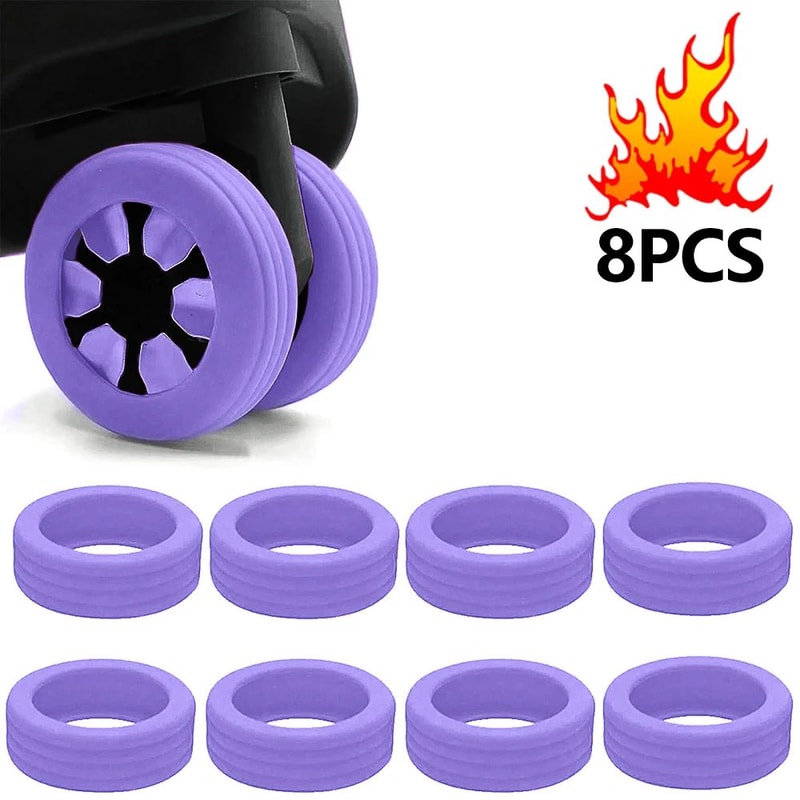 Silicone Luggage Wheel Protector Set 5