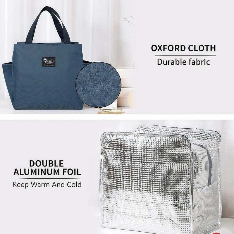 Large Capacity Insulated Lunch Bag Unisex 3