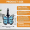 Butterfly Luggage Tag With Strap 1