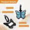 Butterfly Luggage Tag With Strap 2