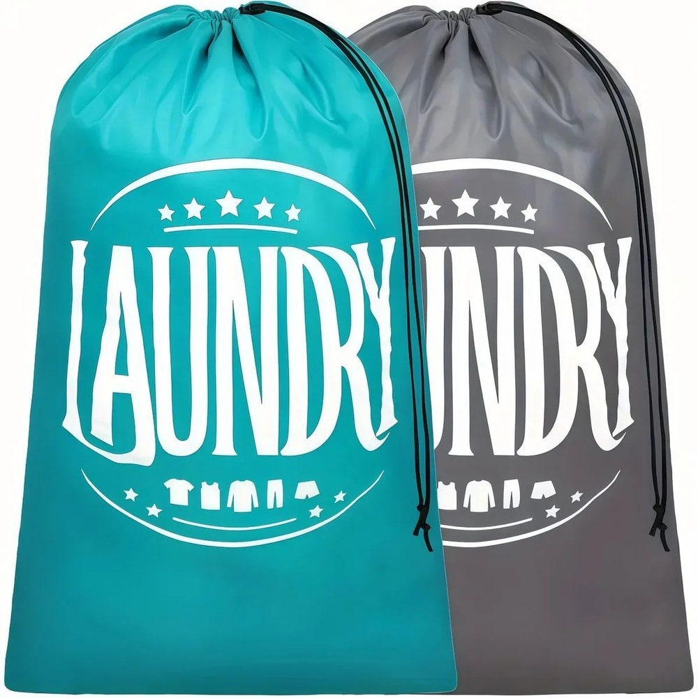 Large Capacity Drawstring Laundry Bag 9