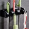 Multifunction Plastic Mop Holder Rack 8